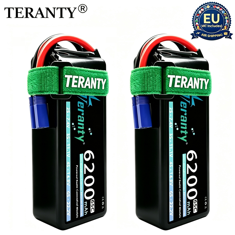 Lipo Battery 6S - แบตเตอรี่ลิโพ TERANTY 6S 6200mAh 22.2V 65C