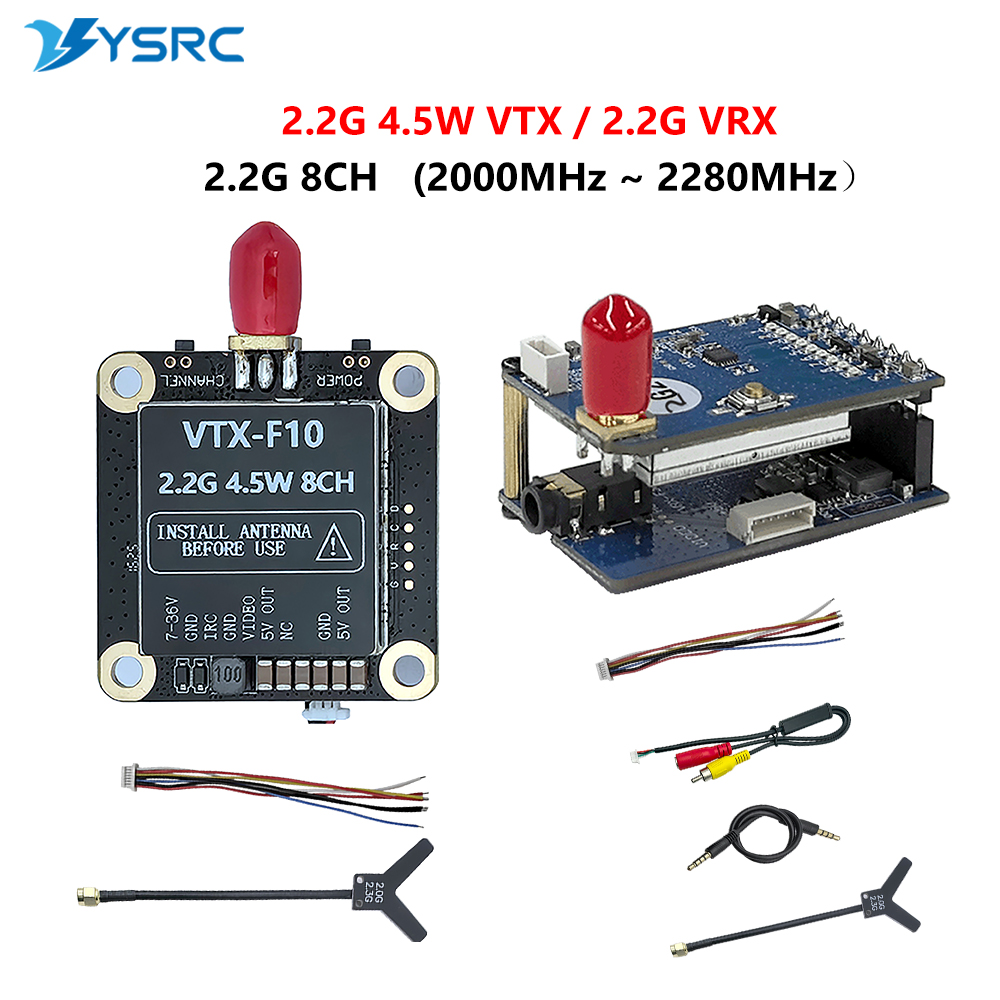 Goggles Fpv - 2.0-2.2G 4.5W VTX 8CH FPV เครื่องส่งสัญญาณวิดีโอ