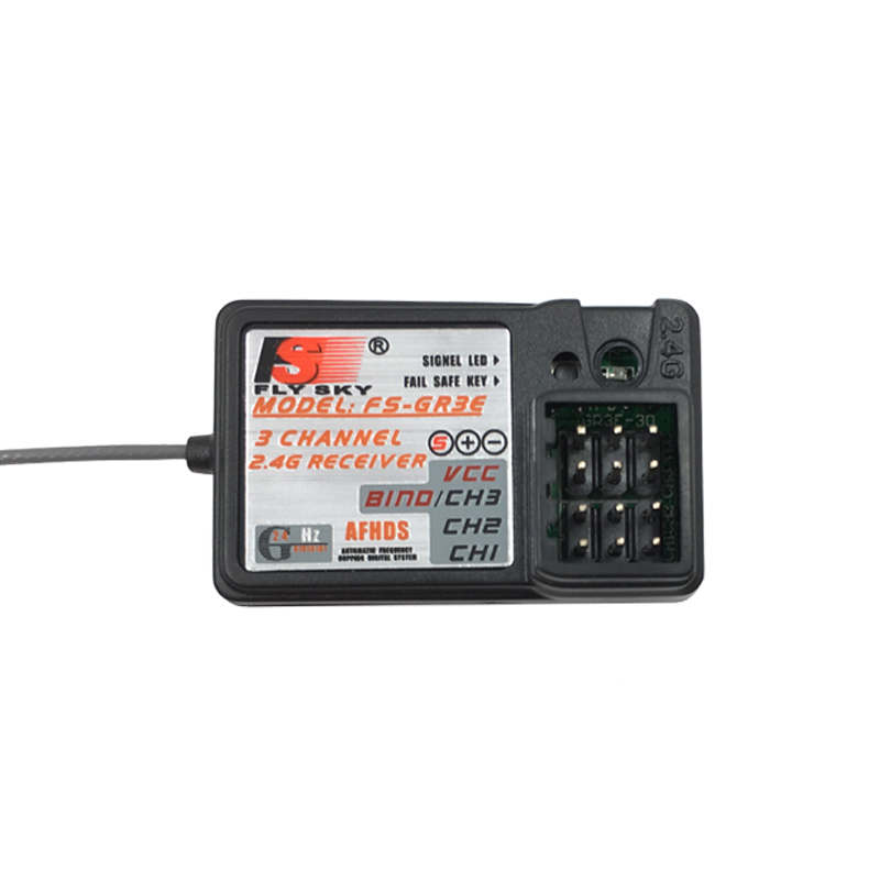 Flysky Transmitter - ตัวรับสัญญาณ Flysky FS-GR3E AFHDS 3CH 2.4G