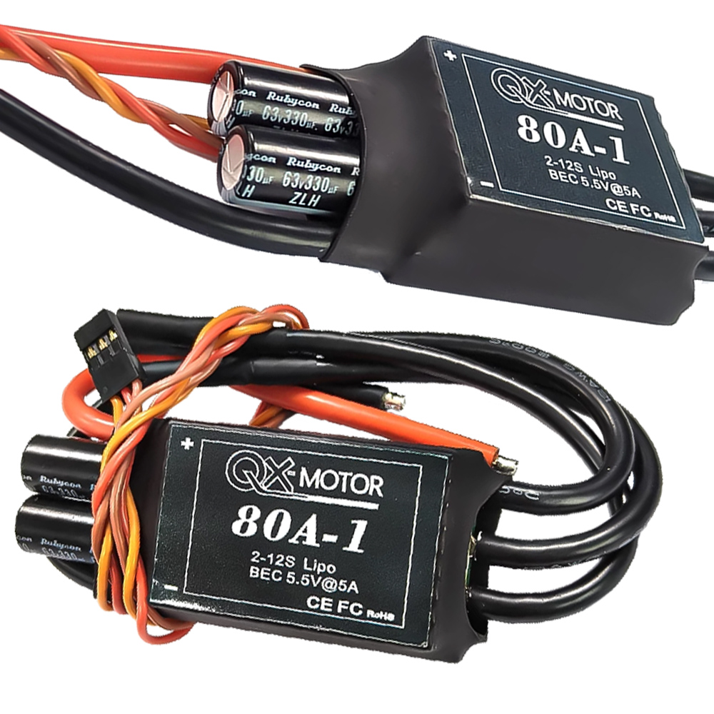 80A 2-12S ตัวควบคุมความเร็วแบบ - Brushed Drone Motor บทวิจารณ์และราคา