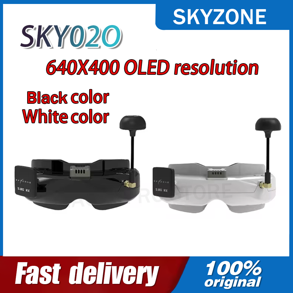 แว่นตา FPV SKYZONE SKY02O OLED - Goggles Fpv บทวิจารณ์และราคา