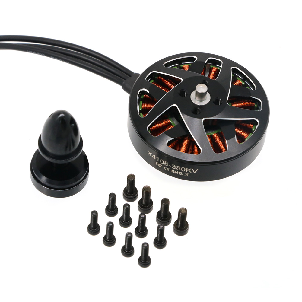 4pcs UAngel 4108 X4108 380KV 6 - Brushed Drone Motor บทวิจารณ์และราคา