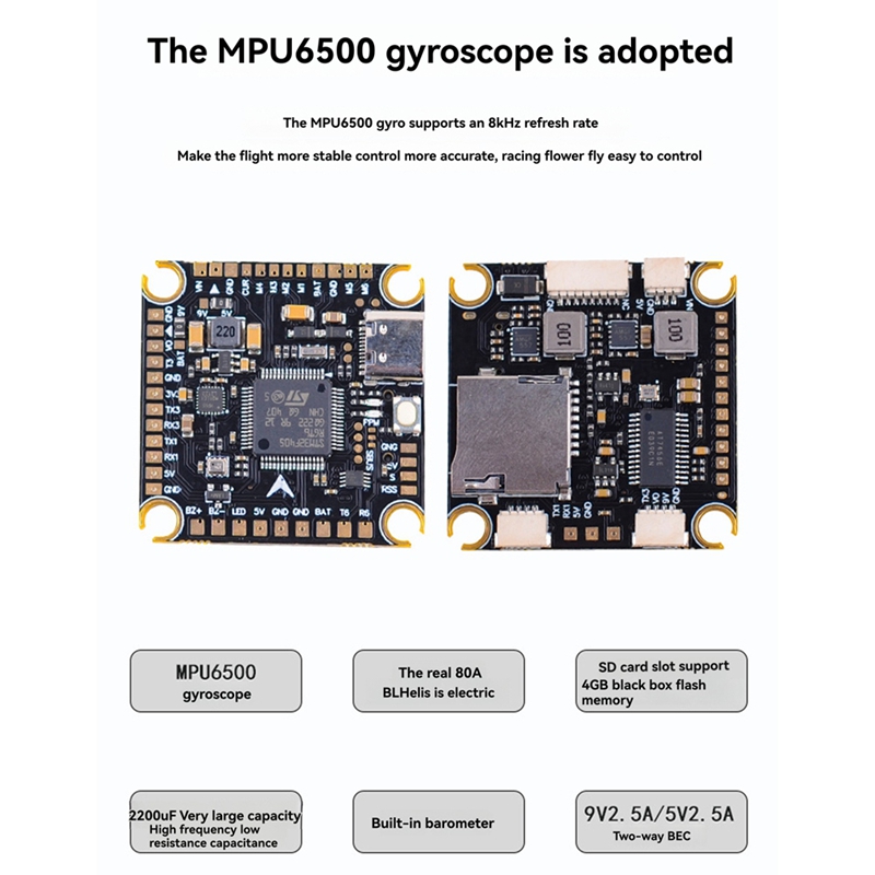 ชุดควบคุมการบินและ ESC ประสิทธ - F405 Flight Controller บทวิจารณ์และราคา
