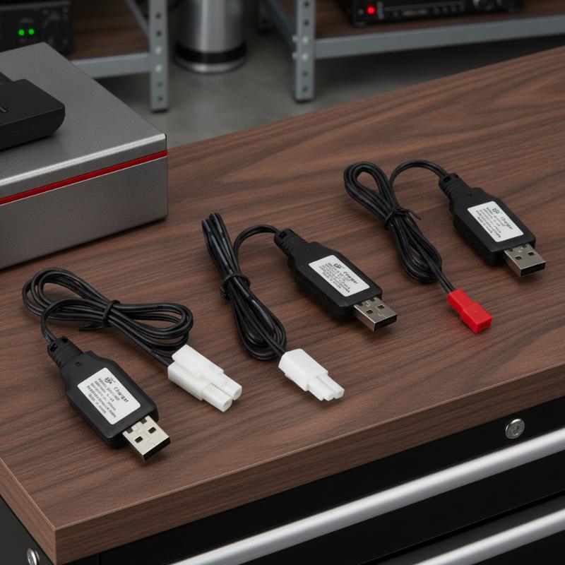 ชุดชาร์จแบตเตอรี่ USB 3.7V 500 - Drone Battery Charger บทวิจารณ์และราคา