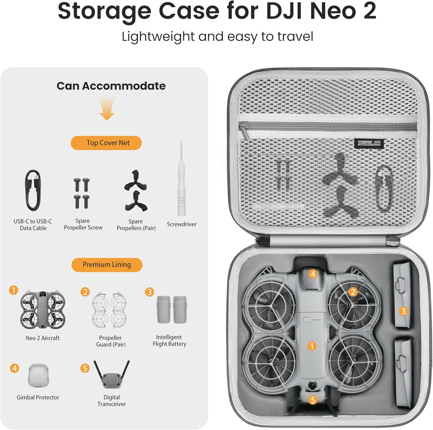 กระเป๋า STARTRC Neo 2 แบบพกพา  - Dji Drone บทวิจารณ์และราคา