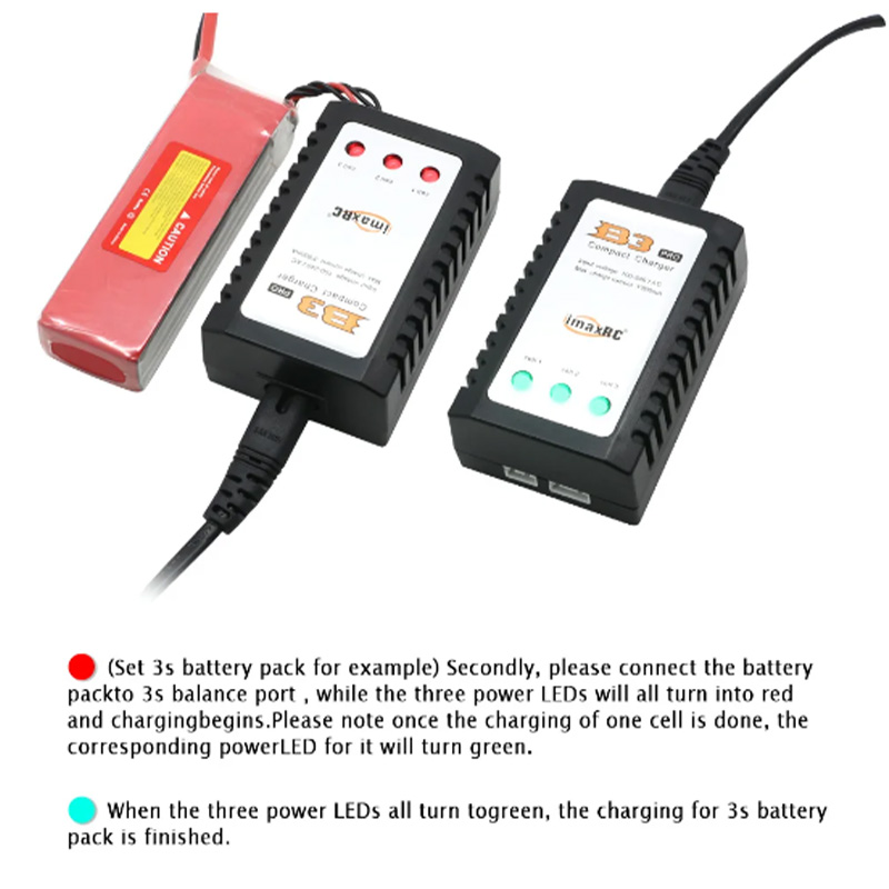 เครื่องชาร์จแบตเตอรี่แบบสมดุล  - Balance Charger Rc บทวิจารณ์และราคา