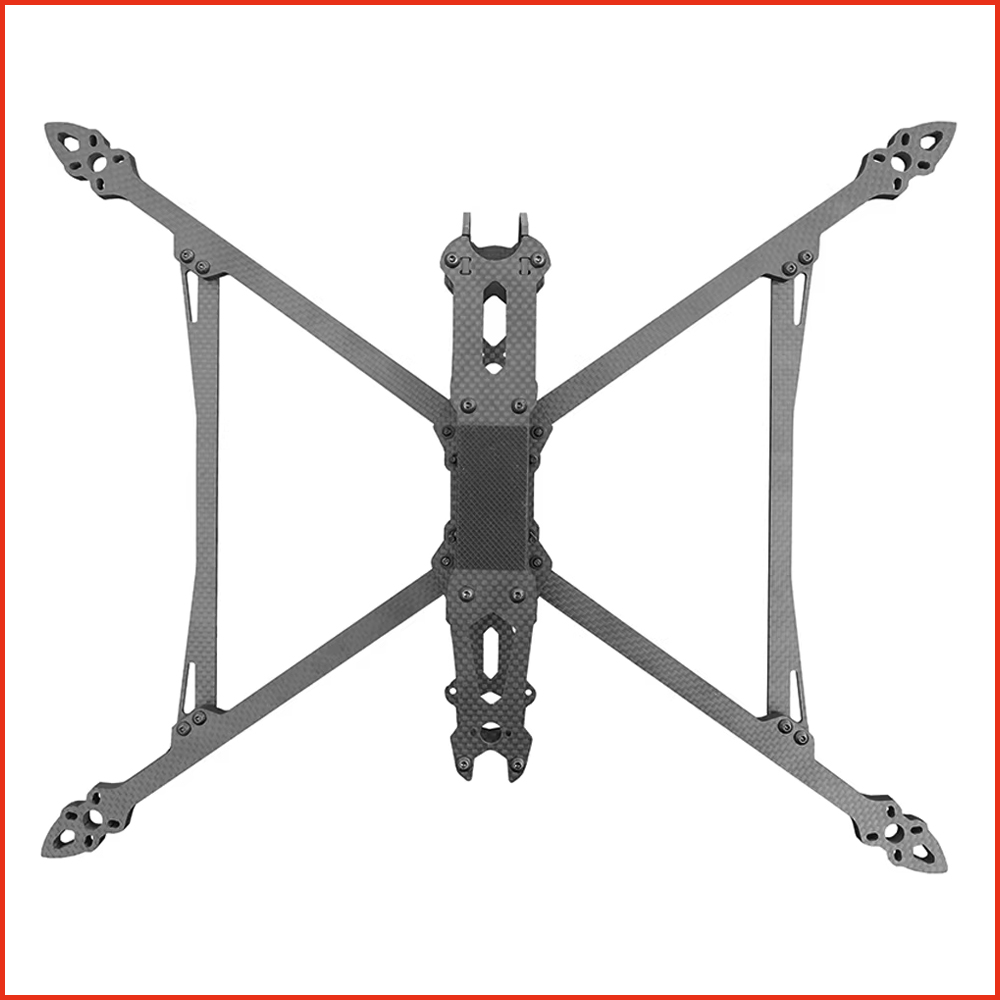 ชุดโครงโดรน MARK V2 ขนาด 8/9/1 - Carbon Fiber Drone Frame บทวิจารณ์และราคา