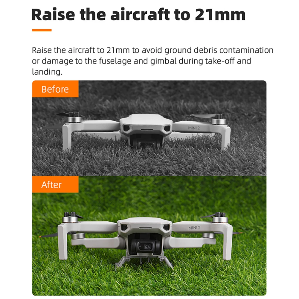 BRDRC Landing Gear สําหรับ DJI - Drone Landing Pad บทวิจารณ์และราคา