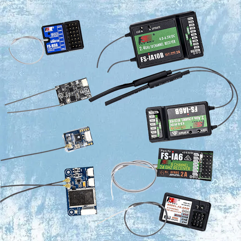 ฟลายสกาย RC รีซีฟเวอร์ FS-IA6  - Rc Drone บทวิจารณ์และราคา