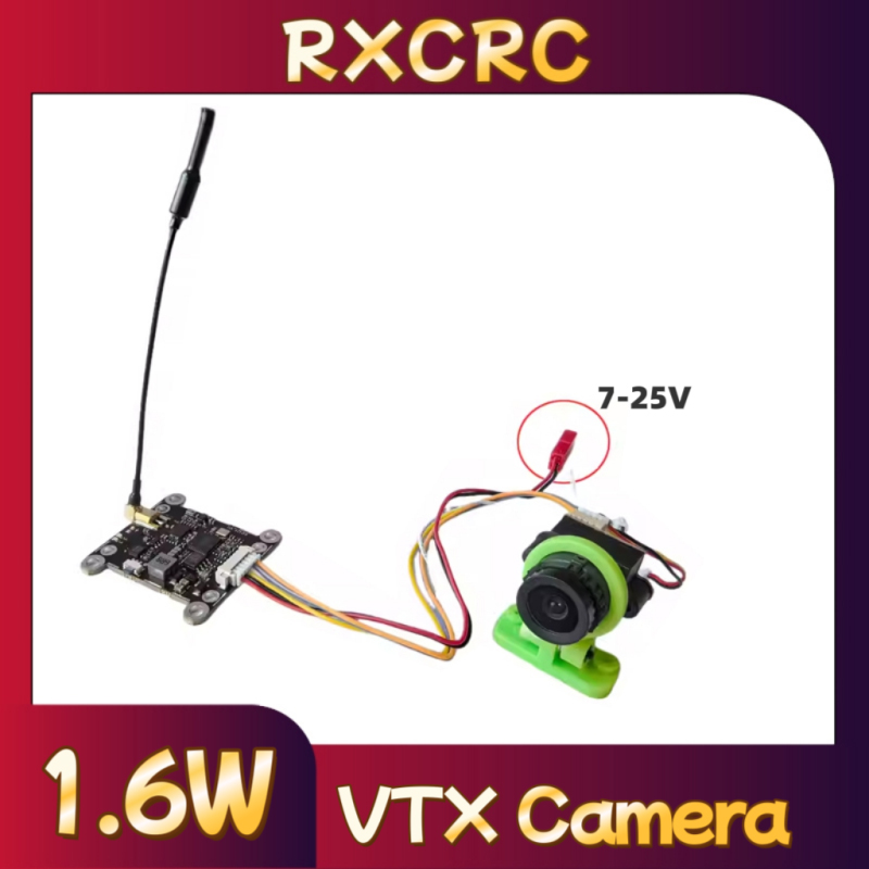 โมดูล RXCRC 5.8G 48CH 1.6W VTX - Fpv Camera บทวิจารณ์และราคา