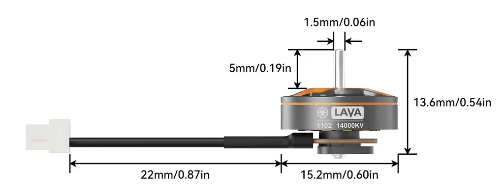 1PCS/4PCS BETAFPV LAVA Series  - Brushed Drone Motor บทวิจารณ์และราคา