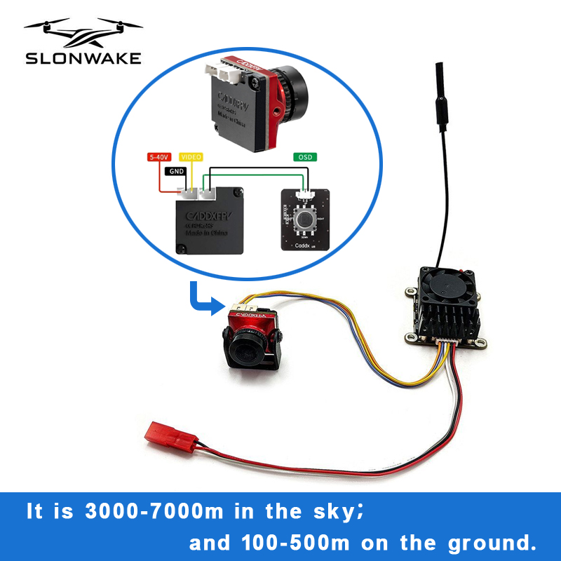 เครื่องส่งสัญญาณไร้สาย FPV ระย - Fpv Camera บทวิจารณ์และราคา
