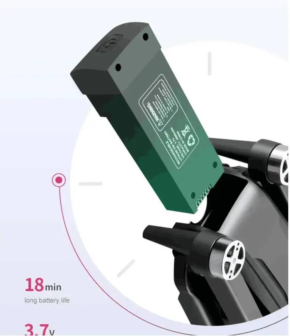 แบตเตอรี่โดรน Z908 PRO 3.7v 20 - Brushed Drone Motor บทวิจารณ์และราคา