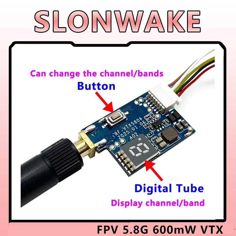SLONWAKE 5.8G TS5823 PRO เครื่ - Analog Fpv Camera บทวิจารณ์และราคา