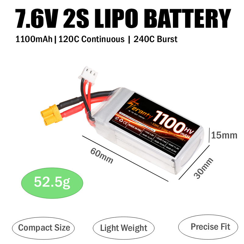 Teranty 2S 3S 4S 6S HV แบตเตอร - Lipo Battery 4S บทวิจารณ์และราคา