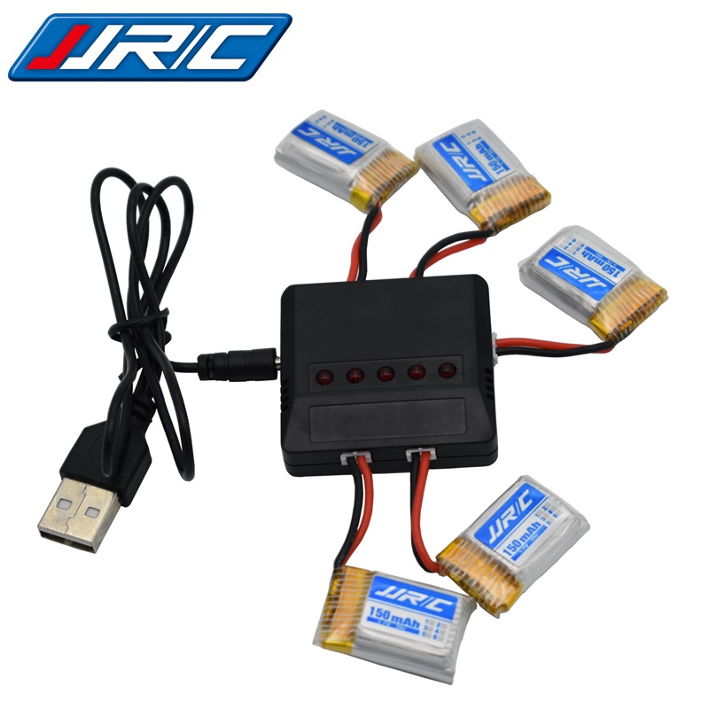 แบตเตอรี่แท้ JJRC H36 3.7V 150 - Balance Charger Rc บทวิจารณ์และราคา