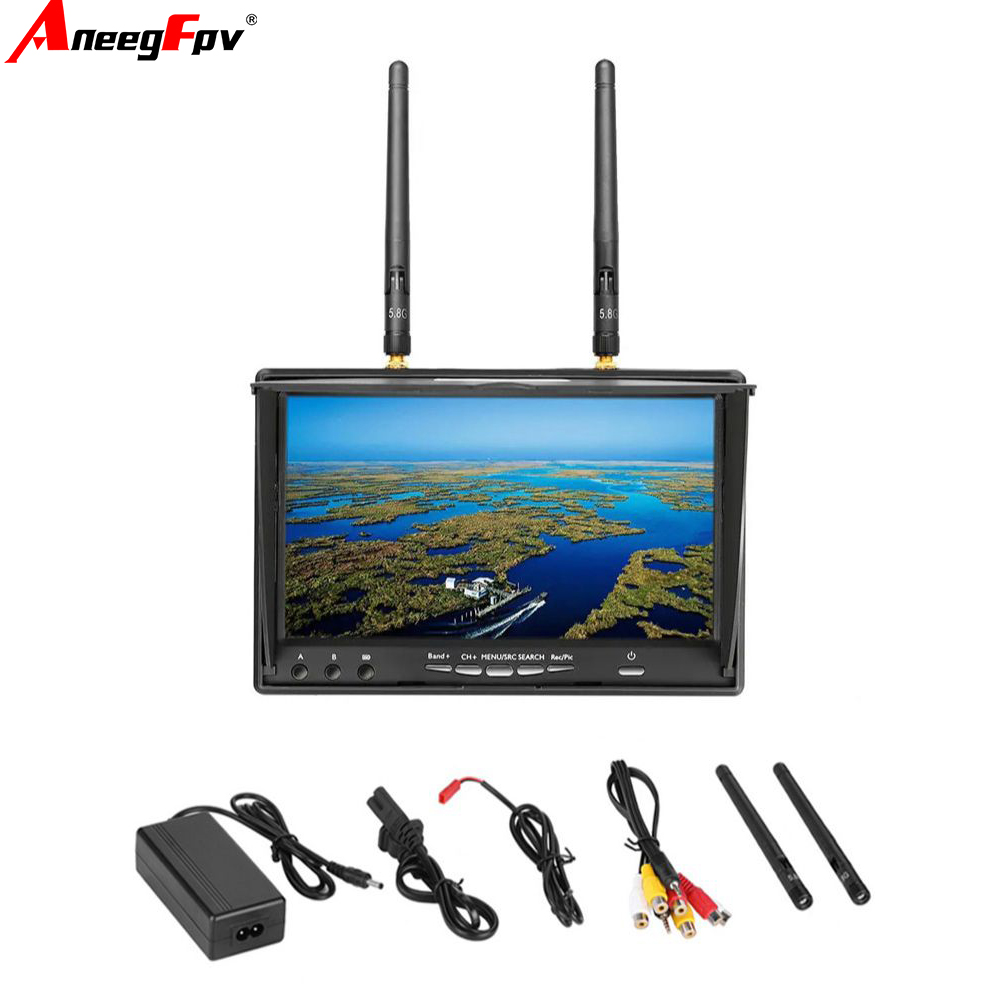 จอภาพ LCD5802D LCD5802S ขนาด 7 - Goggles Fpv บทวิจารณ์และราคา