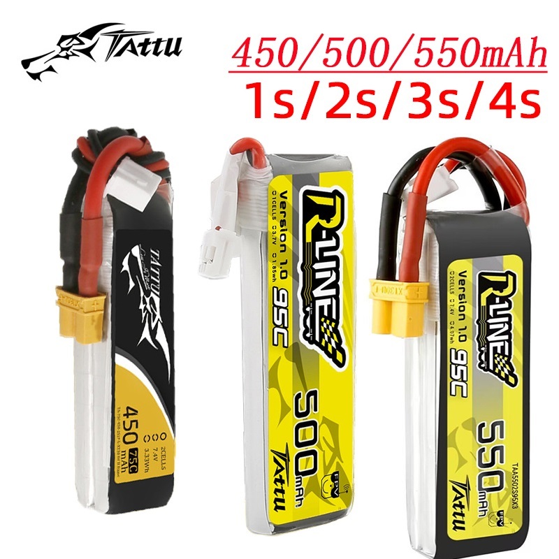 แบตเตอรี่ Tattu ใหม่450/500/55 - Lipo Battery 4S บทวิจารณ์และราคา