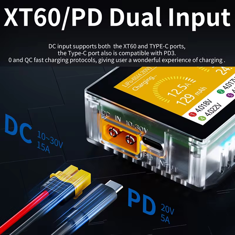 Hota T6 300W ที่ชาร์จอัจฉริยะ1 - Lipo Battery 6S บทวิจารณ์และราคา