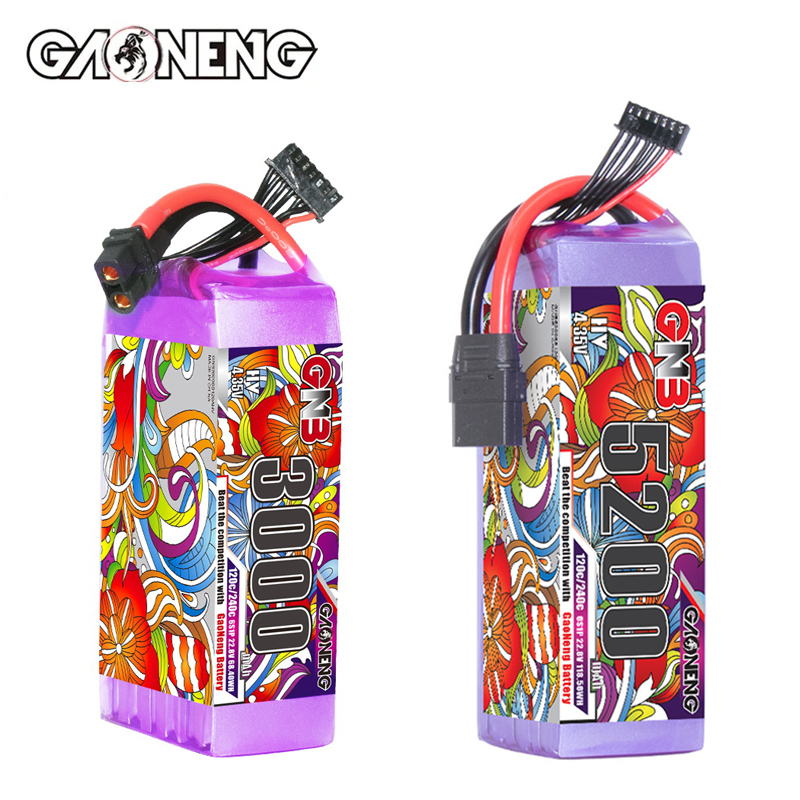 แบตเตอรี่ลิโพ GNB 6S 22.8V 300 - Lipo Battery 6S บทวิจารณ์และราคา