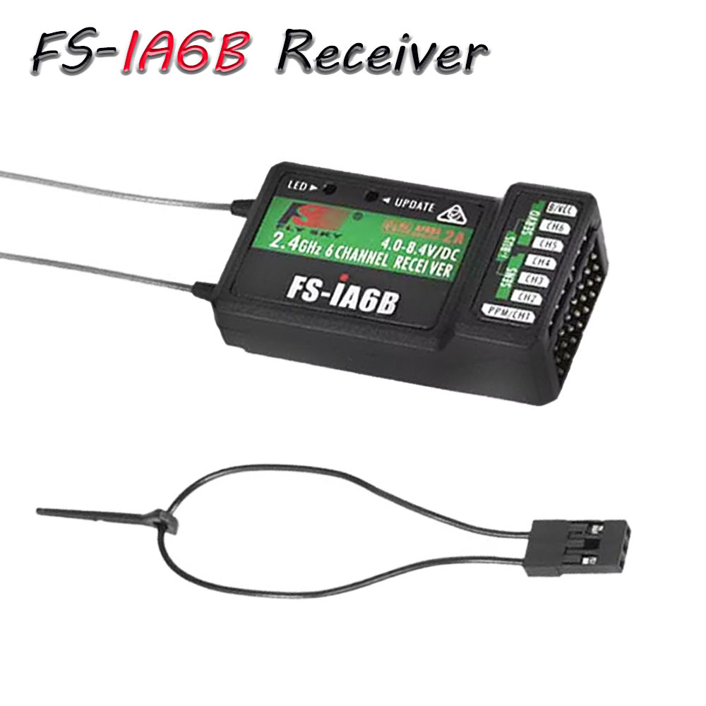 ระบบวิทยุ FS-i6 6CH 2.4GHz AFH - Flysky Transmitter บทวิจารณ์และราคา