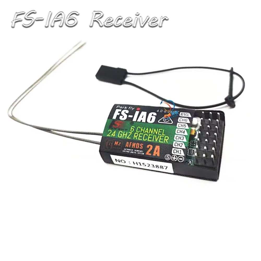ระบบวิทยุ FS-i6 6CH 2.4GHz AFH - Flysky Transmitter บทวิจารณ์และราคา